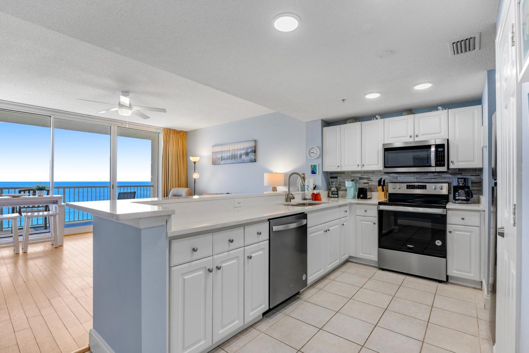 Parking Fee Included-Majestic 1-1606! Gulf Front 1Bedroom, Pool,Hot Tubs,Tennis Panama City Beach Exterior foto